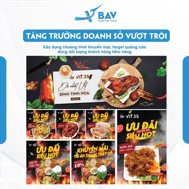 BAV Ninh Bình – Cung cấp giải pháp marketing tổng thể
